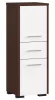AKORD FIN Fürdőszobai Oszlopszekrény 85cm Wenge-Fehér