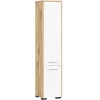 AKORD FIN Fürdőszobai Oszlopszekrény 140cm Artisan Tölgy-Fehér