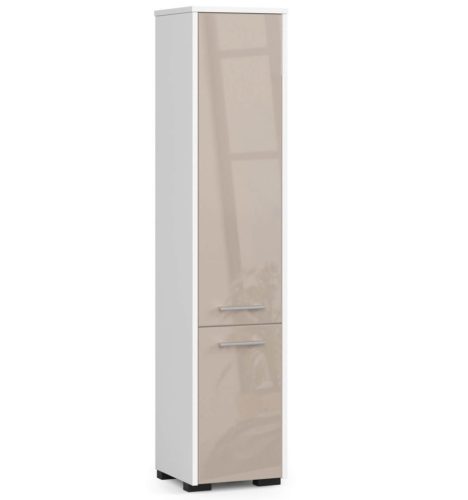 Fürdőszobai Állvány Fin Oszlop 30 2d 140cm Cappuccino Fényes
