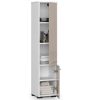 Fürdőszobai Állvány Fin Oszlop 30 2d 140cm Cappuccino Fényes