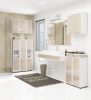Fürdőszobai Állvány Fin Oszlop 30 2d 140cm Cappuccino Fényes