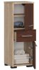 Fürdőszobai Szekrény Fin Oszlop 30 2a 1f 85cm Sonoma Tölgy / Wenge