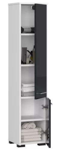 Fürdőszoba Állvány Fin Oszlop 30 2a 140cm Grafit Fényes