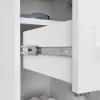 AKORD FIN Fürdőszobai Álló Szekrény 85cm Magasfényű Fehér