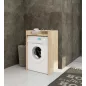 AKORD FIN Mosógép Szekrény Laminált Sonoma Tölgy