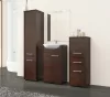 AKORD FIN Fürdőszobai Oszlopszekrény 140cm Wenge