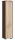 AKORD FIN Fürdőszobai Álló Szekrény 140cm Wenge Sonoma Tölgy