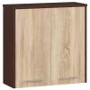 AKORD FIN Fürdőszobai Fali Szekrény Laminált Wenge-Sonoma 60cm