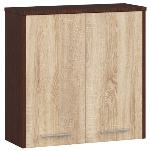 AKORD FIN Fürdőszobai Fali Szekrény Laminált Wenge-Sonoma 60cm