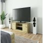 AKORD CLP TV Szekrény Artisan Tölgy Laminált 120cm