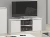 AKORD CLP TV Szekrény 120 Laminált Fehér Matt