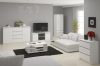AKORD K140 Modern TV Szekrény Laminált Fehér