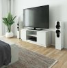 AKORD K140 Modern TV Szekrény Laminált Fehér