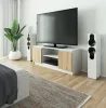 AKORD CLP TV szekrény 140 Fehér Sonoma Tölgy