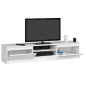 AKORD CLP K160 TV-szekrény Laminált Fehér Matt