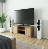 AKORD CLP TV-szekrény Sonoma Tölgy 120cm Laminált