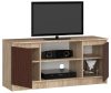 AKORD CLP TV-szekrény 120 Sonoma Tölgy Wenge Laminált