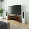 AKORD CLP TV-szekrény 120 Sonoma Tölgy Wenge Laminált