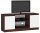 AKORD Modern TV szekrény 120 Laminált Wenge-Fehér