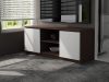 AKORD Modern TV szekrény 120 Laminált Wenge-Fehér