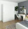 AKORD CLP MONO Tolóajtós Szekrény Laminált Fehér 150 cm
