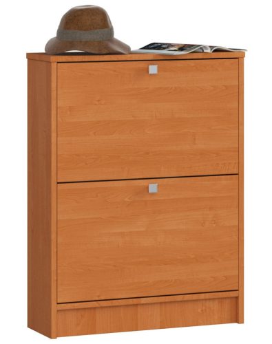 AKORD Klasszikus Billenő Cipősszekrény Laminált Éger 60cm