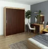 AKORD CLP MONO Tolóajtós szekrény sonoma tölgy/wenge 150 cm