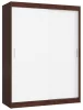 AKORD CLP MONO Tolóajtós Szekrény Wenge-Fehér 150cm