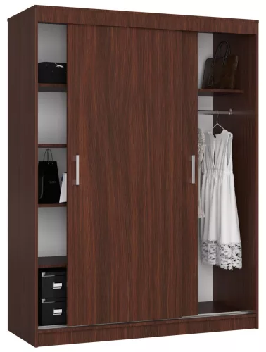 AKORD CLP Mono Tolóajtós Szekrény Wenge 150 cm