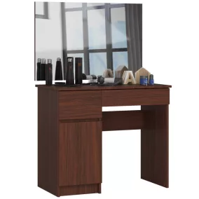   Fésülködőasztal Tükörrel Clp P-2/sl 900x600 Bal Oldali Wenge
