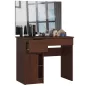   Fésülködőasztal Tükörrel Clp P-2/sl 900x600 Bal Oldali Wenge