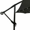 Fancy Garden MILIN LED Kerti Napernyő Sötétszürke