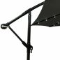 Fancy Garden MILIN LED Kerti Napernyő Sötétszürke