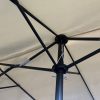 Fancy Garden TILIA Kerti Napernyő Poliészter Bézs UV-álló