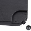 AKORD UB50X50 HDPE Napernyőtalp Fekete