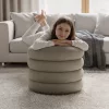 AKORD MOLLIS Tároló Puff Teddy Mocha Barna Nyitható