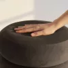 AKORD SNUGGO ülőpuff welur barna tárolórekesszel