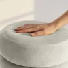 AKORD SNUGGO Pufa Tárolós Welur Krémszínű