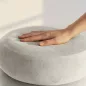 AKORD SNUGGO Pufa Tárolós Welur Krémszínű