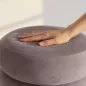   AKORD SNUGGO Ülőpuff Welur Przygaszony Róż Nyitható Tárolóval
