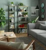AKORD Loft Ipari Polcos Szekrény Artisan Tölgy Fekete 40cm