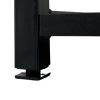 AKORD Loft Ipari Polcos Állvány Laminált Fekete 40cm
