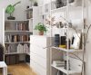 AKORD Loft 700 Fém Polcos Állvány Fehér