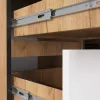 AKORD CLP B20 Sarok Íróasztal Craft Tölgy/Fehér Balos