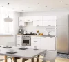 AKORD Oliwia G2 Konyhabútor Szett 2.4m Fehér