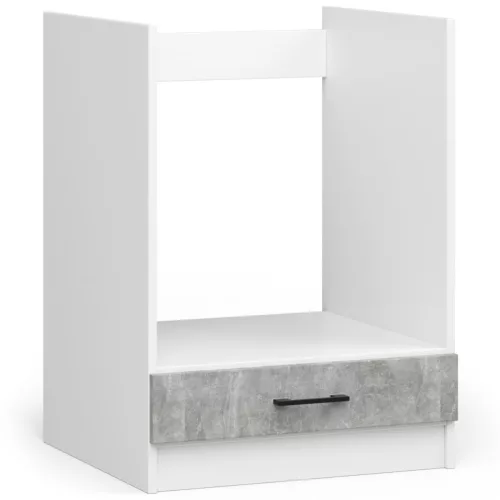 AKORD Oliwia G2 Konyhabútor Szett 2.4m Fehér-Beton