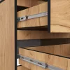AKORD Star S60 Kétajtós Ruhásszekrény Craft Tölgy