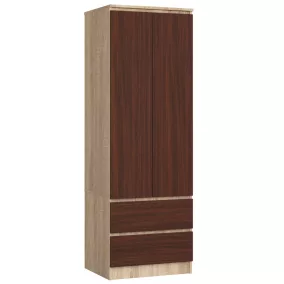 Star Szekrény S 60 cm 2 Ajtó 2 Fiók Sonoma / Wenge
