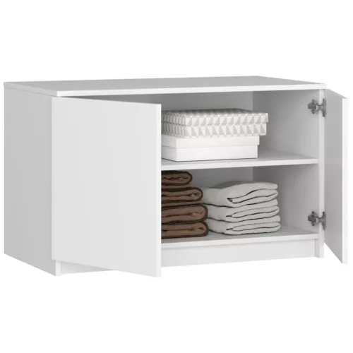AKORD CLP Szekrény Rátét 90 cm Fehér Laminált