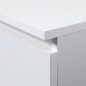 AKORD CLP Szekrény Rátét 90 cm Fehér Laminált